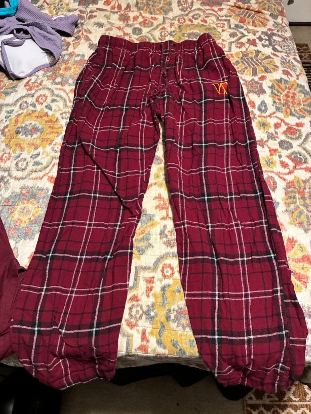 NFL Washington Redskins Pajama Set - MEDIUM - Top and Bottom - Picture 6 of 7